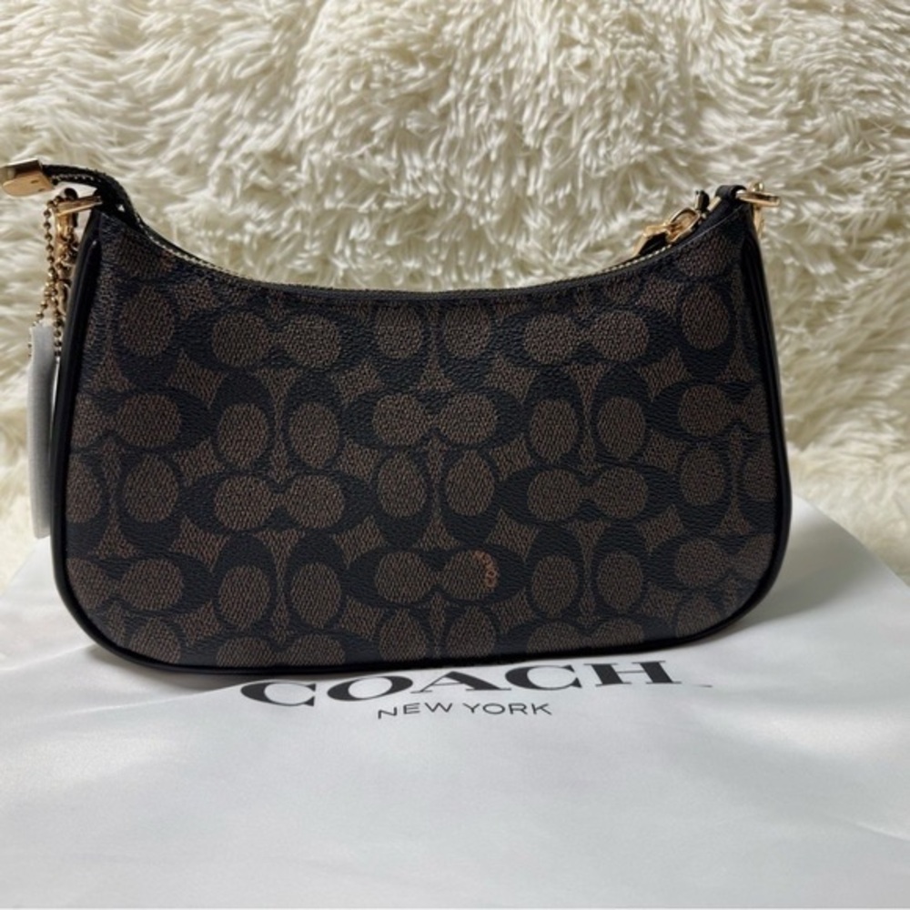 Coach Black and Brown Women's Bag - Picture 6 of 8